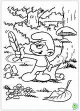 Dinokids Smurfs sketch template