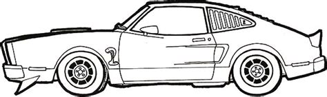 car mustang lx coloring pages  place  color