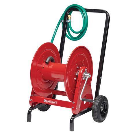Reelcraft 600965 1 2 In X 200 Ft Hose Reel And Hand Cart