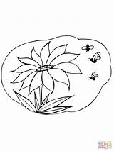 Sunflower Coloring Nectar Pages Bees Gather Drawing Printable Flowers Getdrawings Easy Silhouettes Kids sketch template