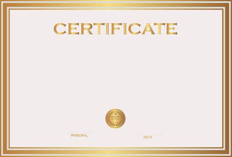 certificate template  png image png