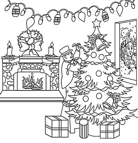 christmas coloring pages  adults printable  pics drawer