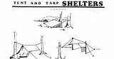 Tarp Shelters Easiest Quickest Tarps sketch template