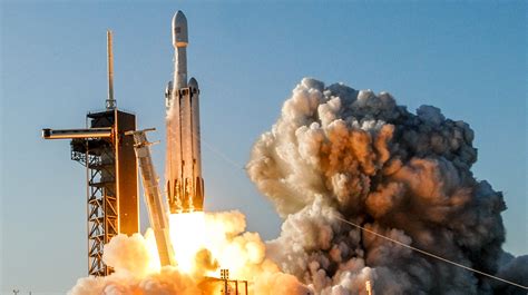 spacex falcon heavy rocket set  launch nasa payloads  kennedy space center