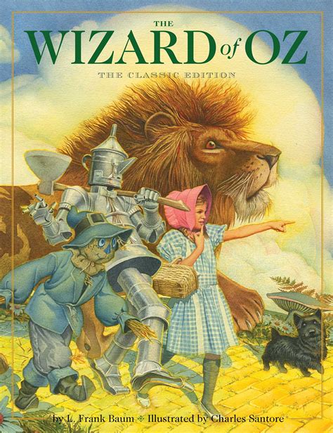 wizard  oz book   frank baum charles santore official publisher page simon