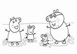 Peppa Pigs sketch template