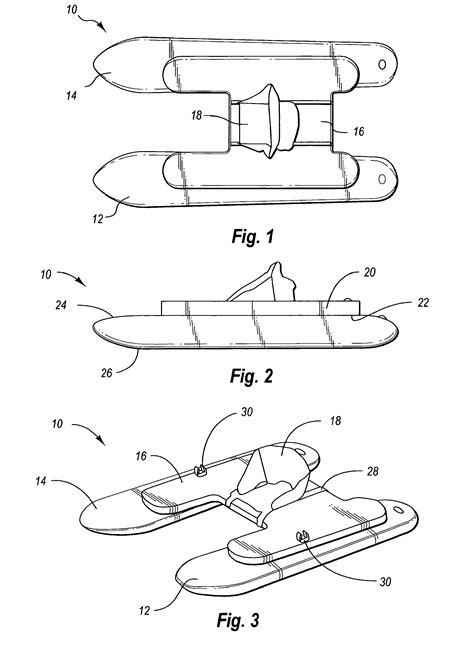 patent  frameless pontoon boat google patents