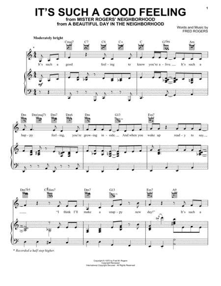 it s such a good feeling by digital sheet music for