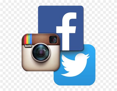 Social Media Facebook Instagram Twitter Logo Png Naga My Xxx Hot Girl