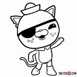 Octonauts Kwazii Draw Drawing Cat Characters Cartoon Drawings Easy Step Sketchok Clipart Comment Paintingvalley Clipartmag sketch template