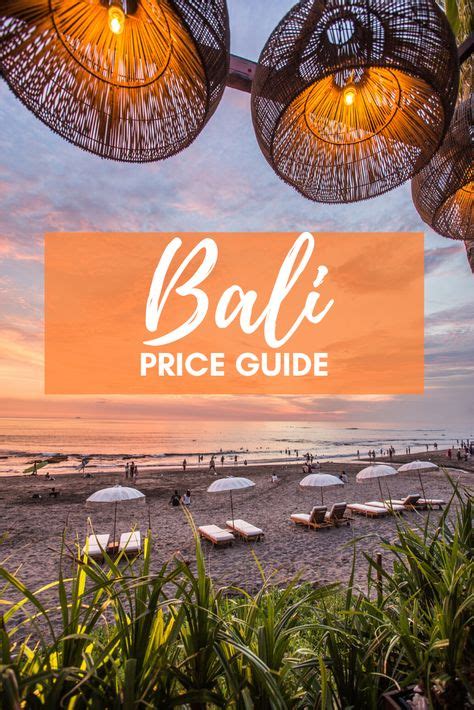 detailed list  prices  bali  youll find prices  food clothing