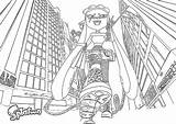 Splatoon Ausmalbilder sketch template