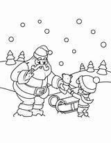Claus Colorear Babbo Weihnachtsmann Paket Malvorlage Paquete Consegna Doni Disegno Supercoloring Aspettandonatale Ausmalbild Gives Kostenlose sketch template