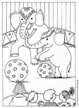 Coloring Pages Circus Hellokids sketch template