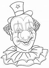 Pagliacci Pianetabambini Pagliaccio Stampare Carnevale Maschere Disegnare Articolo sketch template