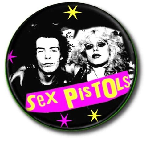sex pistols sid vicious sid and nancy fabulous 25mm b w button