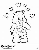 Care Bears Coloring Bear Pages Baby Lot Lucky Printable Valentine Kids Cartoon Valentines Adult Cute Disney Sheets Cheer Color Teddy sketch template
