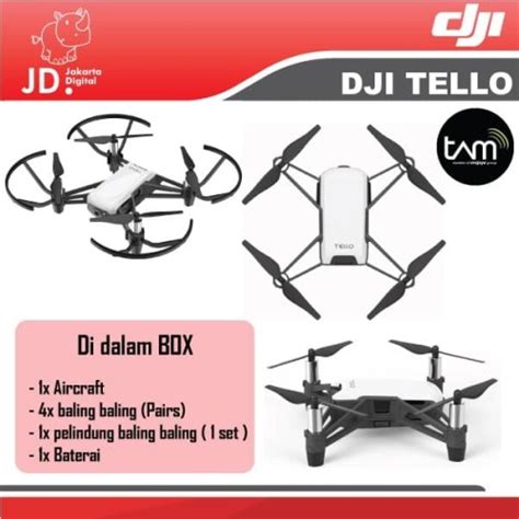 promo dji tello drone mini tello garansi resmi cicil   jakarta pusat jakarta digital