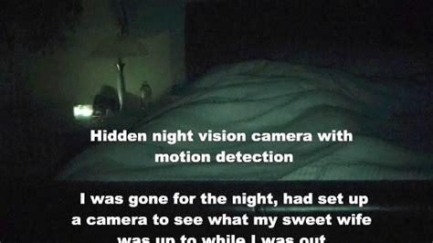 hidden night vision camera caught wife masturbating humping and riding thumbzilla