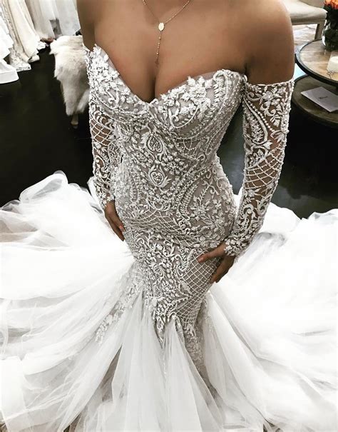 incredibly gorgeous mermaid wedding dresses  incredible elegance
