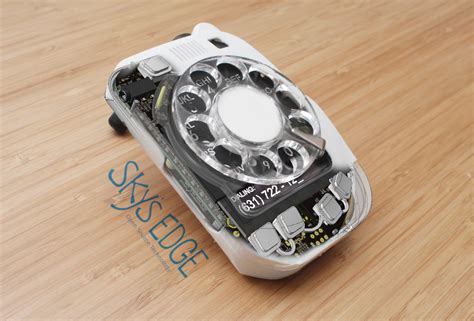 rotary  smartphone   rotary dial phone based  arduino  lte module cnx software