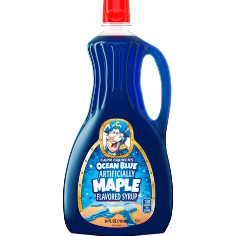capn crunch ocean blue maple syrup bottle  oz walmartcom
