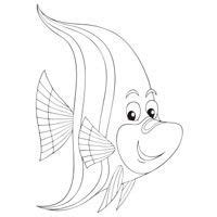 animals page    coloring pages surfnetkids fish coloring