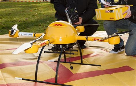 dhl drone  start making deliveries  island  germany digital trends