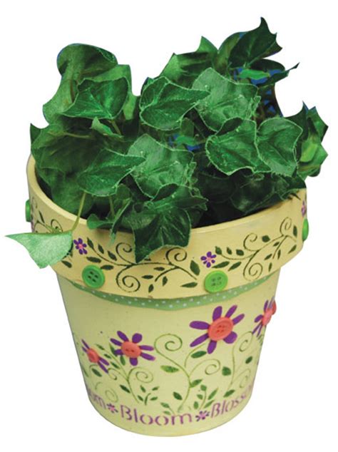 floraled flower pot favecraftscom