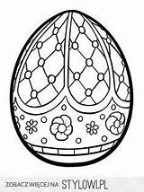 Easter Coloring Eggs Stylowi Pl sketch template