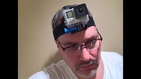 gopro hero camera head strap mount accessory review youtube