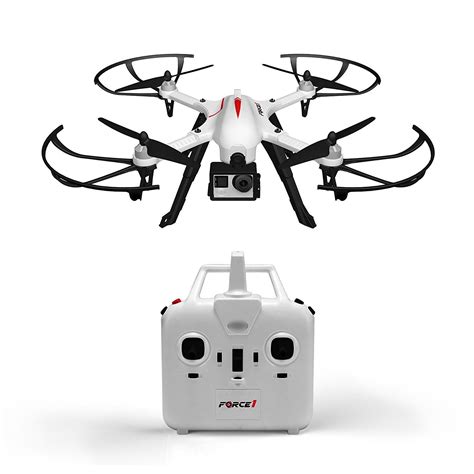 amazoncom force  ghost gopro drone rc quadcopter drone brushless motors  minute