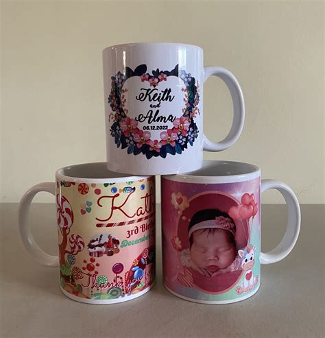 personalized mugs  souvenirs  birthday wedding