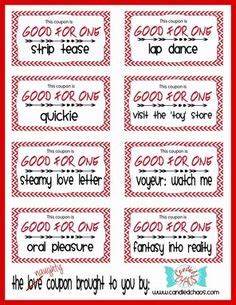 naughty coupon images   creative gifts boyfriend