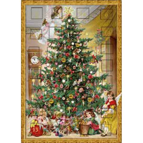german advent calendar christmas tree angelus press