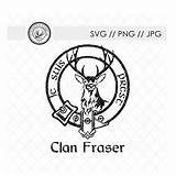 Outlander Fraser Clan Prest Suis Motto Emblem Crest Seal sketch template