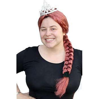 amazoncom smiffys officially licensed shrek princess fiona wig toys