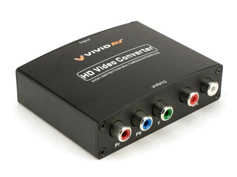 vivid av hdmi  component rgb audio video converter  cables