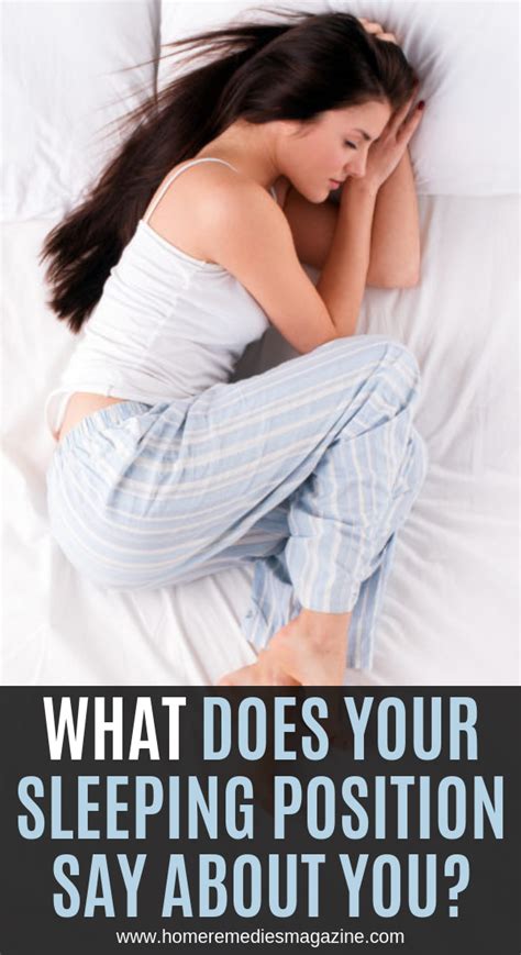 what does your sleeping position say about you sleeping positions