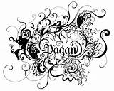 Pagan Tattoo Pages Coloring Wiccan Tattoos Wicca Colors Clipart Witches Pagans Paganism Choose Board Priesthood Drawings Designs Gods Celtic Tatoo sketch template