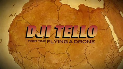 dji tello  time flying  drone youtube