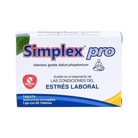 simplex pro  tabletas walmart