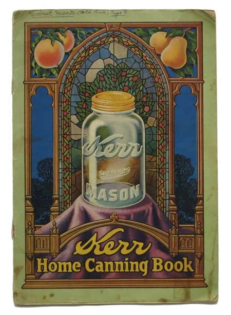 promotional cookery book kerr home canning book promotional cookery