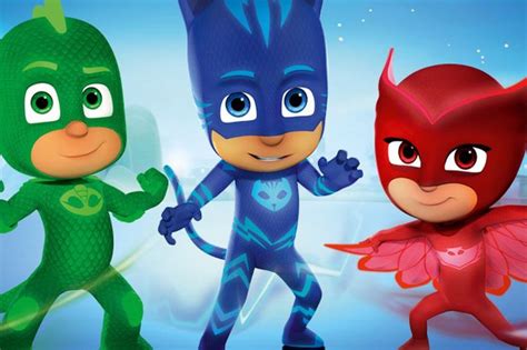 pj masks characters  coming  leicester heres