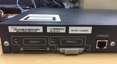 network lab stacking  cisco  switch