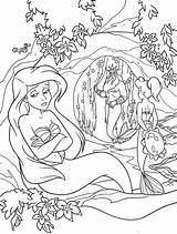 Coloring Mermaid Syrenka Kolorowanka Mermaids Smutna Druku Beau Drukowanka Malowankę Wydrukuj sketch template