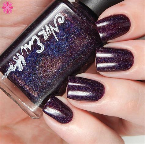 holo hookup august   day   garden swatch review nail