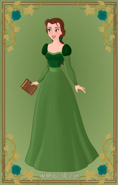Belle Green Dress By Singeroficeandfire On Deviantart