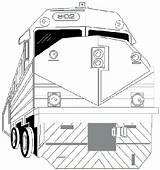 Trains Color Coloring Print Cars Childstoryhour sketch template