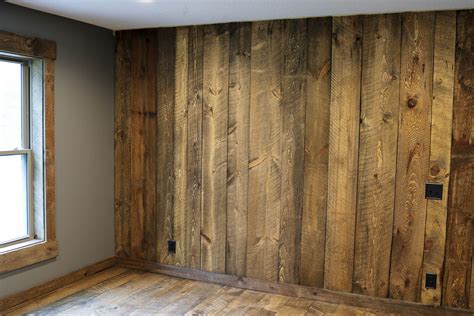 rustic barnwood interior wall coverings  wisconsin  barnwood